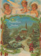 ANGELO Natale Vintage Cartolina CPSM #PBP388.IT - Engel