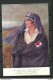 NORWAY Red Cross Rotes Kreuz Post Card Art Kunst Henry Tenre Michel 311 As Single - Cruz Roja