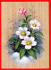 FLORES Vintage Tarjeta Postal CPSM #PAS365.ES - Bloemen