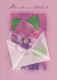 FLOWERS Vintage Ansichtskarte Postkarte CPSM #PBZ776.DE - Fleurs