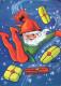 WEIHNACHTSMANN SANTA CLAUS Neujahr Weihnachten Vintage Ansichtskarte Postkarte CPSM #PBL274.DE - Santa Claus