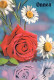 FLEURS Vintage Carte Postale CPSM #PAS306.FR - Flowers