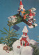 PÈRE NOËL NOËL Fêtes Voeux Vintage Carte Postale CPSM #PAK046.FR - Santa Claus