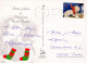 PÈRE NOËL NOËL Fêtes Voeux Vintage Carte Postale CPSM #PAJ770.FR - Santa Claus