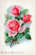 FLORES Vintage Tarjeta Postal CPSMPF #PKG010.ES - Fleurs