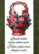 FLORES Vintage Tarjeta Postal CPSM #PBZ592.ES - Flowers