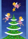 ÁNGEL Navidad Vintage Tarjeta Postal CPSM #PBP577.ES - Angels