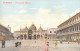 Italie Venise Venezia Piazza S. Marco Piccioni CPA Place Saint Marc Pigeons - Venetië (Venice)