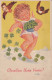 ANGE Noël Vintage Carte Postale CPSMPF #PKD756.FR - Engel