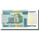 Billet, Bélarus, 1000 Rublei, 2000, KM:28a, NEUF - Belarus