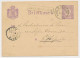 Trein Haltestempel Leeuwarden 1878 - Briefe U. Dokumente