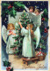 ANGE Noël Vintage Carte Postale CPSM #PBP448.FR - Anges