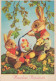 PÂQUES LAPIN Vintage Carte Postale CPSM #PBO513.FR - Pâques