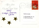 Bonne Année Noël BONHOMME DE NEIGE ENFANTS Vintage Carte Postale CPSM #PAZ694.FR - Nouvel An
