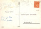 Bonne Année Noël BOUGIE Vintage Carte Postale CPSM #PBA384.FR - New Year