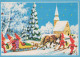 Bonne Année Noël GNOME Vintage Carte Postale CPSM #PAW900.FR - Año Nuevo