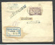 MEXICO 1922 Registered Cover To Germany Deutschland Borna Certification - Mexique