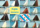 Pays-Bas - Nederland - Fryslan Skutsjesilen - Multivues - Bateaux - CPM - Voir Scans Recto-Verso - Other & Unclassified