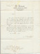 Folded Letter Italy 1847 Commander Of The Civic Guard Of Bologna - Lion  - Autres & Non Classés