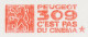 Specimen Meter Sheet France 1987 Car - Peugeot 309 - Cars