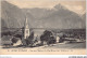 AAYP5-38-0465 - BOURG-D'OISANS - Vue Sur L'Eglise Et Le Pied Montet - Bourg-d'Oisans