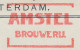 Meter Cover Netherlands 1933 Beer Brewery - De Amstel - Wijn & Sterke Drank
