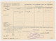 Hypotheekzegel 1.50 GLD. - Arnhem 1962 - Steuermarken
