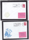 Delcampe - PORTE HELICOPTERES JEANNE D'ARC 41 ENVELOPPES+ 5 C.P (dont 3 Ayant Voyagées)+VOIR DESCRITION - Commemorative Postmarks