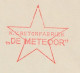 Meter Cover Netherlands 1946 Meteor - Star  - Astronomy