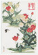 Postal Stationery China Flower - Tulip - Butterfly - Sonstige & Ohne Zuordnung