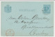 Briefkaart G. 25 Particulier Bedrukt Rotterdam - GB / UK 1883 - Postal Stationery