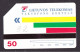 1997 Lithuania,Phonecard › Lithuanian Provinces - Rokiskis,50 Units, Col:LT-LTV-M037 - Lituania