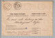 CH Heimat FR Fribourg 1905-02-14 Einzugsmandat Mit 20Rp Stehende H.+ 5Rp. Wertziffer - Lettres & Documents
