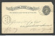 CANADA Kanada 1898 Postal Stationery Card 1 C. Ganzsache NB! Missing Rigt Corner! - 1860-1899 Regering Van Victoria