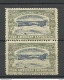 USA 1901 Pan American Exposition 1901 Buffalo & Niagara Advertising Poster Stamp Reklamemarke As Pair MNH - Unused Stamps