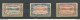 USA 1901 Pan American Exposition 1901 Buffalo & Niagara Advertising Poster Stamps Reklamemarken, 3 Different MNH - Unused Stamps