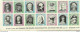 USA Cinderella Poster Or Seal Stamps 84 Portraits President Of The United States Complete Sheet MNH - Autres & Non Classés