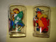 20 ( 5 ) / Lot De 2 Verres De Collection - Dessins Animés - Objets Publicitaires