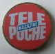 Jeton De Caddie - TELE POCHE - MAGAZINE - En Métal - (1)  - - Trolley Token/Shopping Trolley Chip