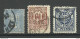 GERMANY Ca 1890 Privater Stadtpost Private Local City Post Courier, 3 Stamps NB! FAULTS! - Correos Privados & Locales