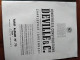 Catalogue DEVILLE à CHARLEVILLE . 08 - Année 1939 - Fonderies Et Constructions - Articles De Chauffage -  - 23 Vues - Materiaal En Toebehoren