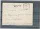 35-AMANLIS AGENCE POSTALE -LSC EN FRANCHISE MILITAIRE POUR LE MAROC -CàD TYPEF4  DU 29-4-28 - 1961-....