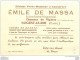 28 NOGENT LE ROI EMILE DE MASSA CHASSEUR DE VIPERES CARTE FORMAT 12 X 8 CM - Sonstige & Ohne Zuordnung