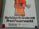 Poster - Hamburger Feuerkasse - Werbeposter - Bild - 85x60 - Other & Unclassified