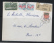 35-LA MEZIERE -AGENCE POSTALE - N°1233 X2 +N°13 14 +N°1352 /LSC RECOM ..  POUR PARIS Obl  -CàD TYPE F7 DU 31-1-1963 - - 1961-....