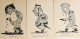 CPA. LES NAZIS - Caricatures Satiriques De Lucien BERGS Pochette De 10 Dessins Format Cartes Postales 100 X 145mm - TBE - Satiriques