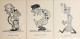 CPA. LES NAZIS - Caricatures Satiriques De Lucien BERGS Pochette De 10 Dessins Format Cartes Postales 100 X 145mm - TBE - Satira