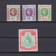 LEEWARD ISLANDS 1954, SG #136-139, CV £36, Part Set, MH - Leeward  Islands