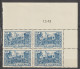 ALGERIE  N°  203 VARIETEE PETIT F DANS UN BLOC DE 4 COIN DATE  NEUF** LUXE   SANS CHARNIERE  / MNH - Unused Stamps