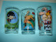 20 ( 9 ) / Lot De 3 Verres BD - Spirou - Rahan - Cédric - Objets Publicitaires